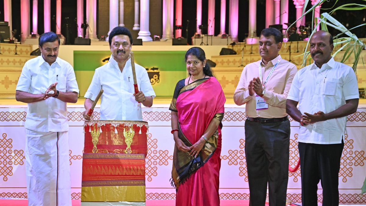 Stalin inaugurates ‘Chennai Sangamam - Namma Oor Thiruvizha’